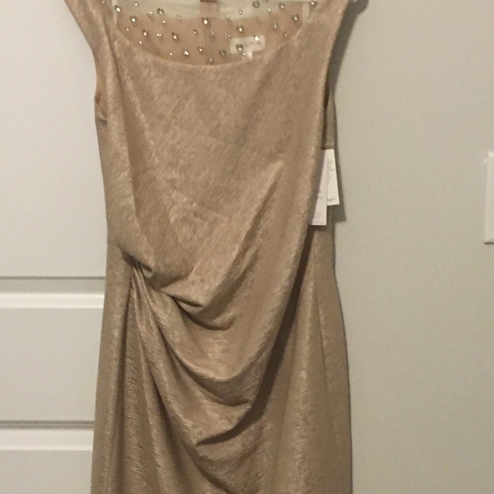 Dress One By Eight Beige/Blush Size 12 NWT